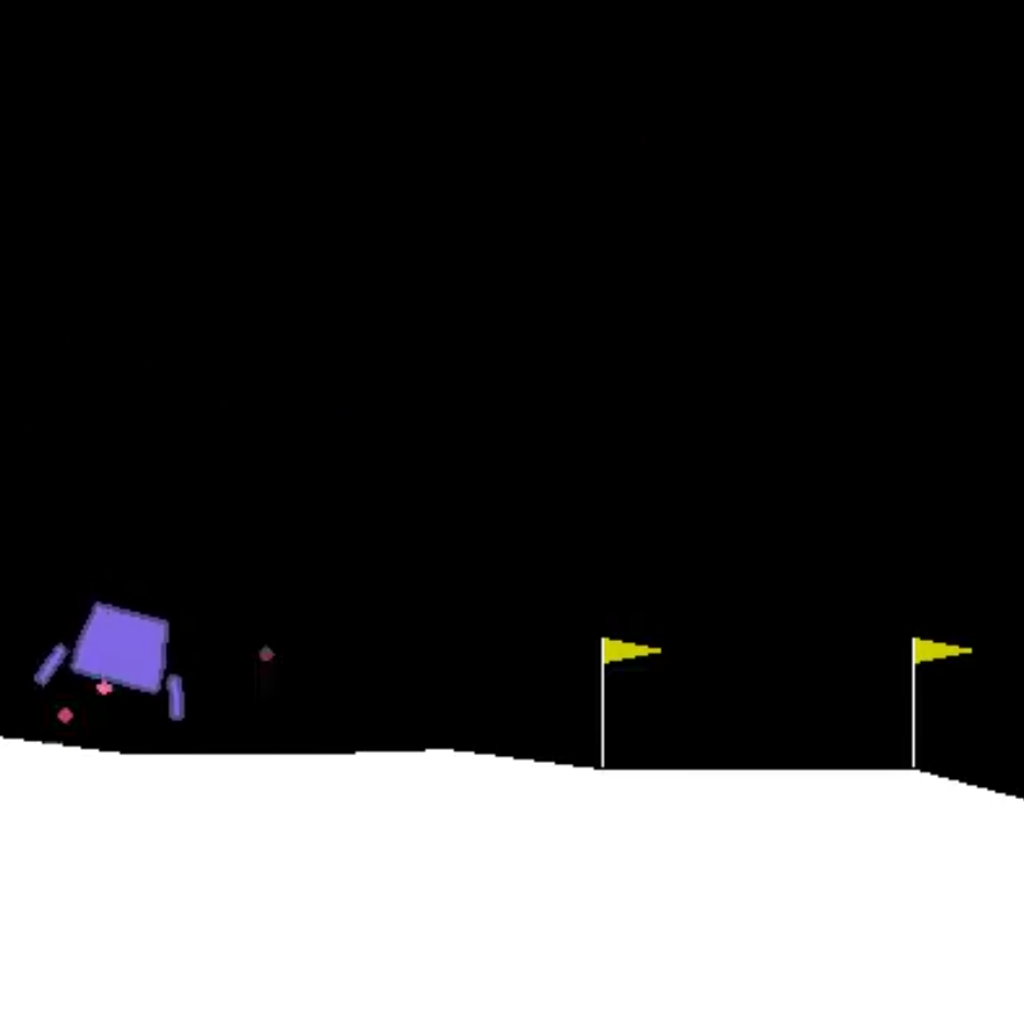 Using CMA-ME to Land a Lunar Lander Like a Space Shuttle